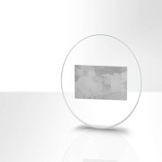 Disco de vidrio grabado con láser